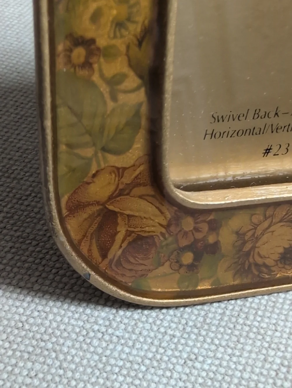 The Bucklers Gold Floral Picture Frame 2